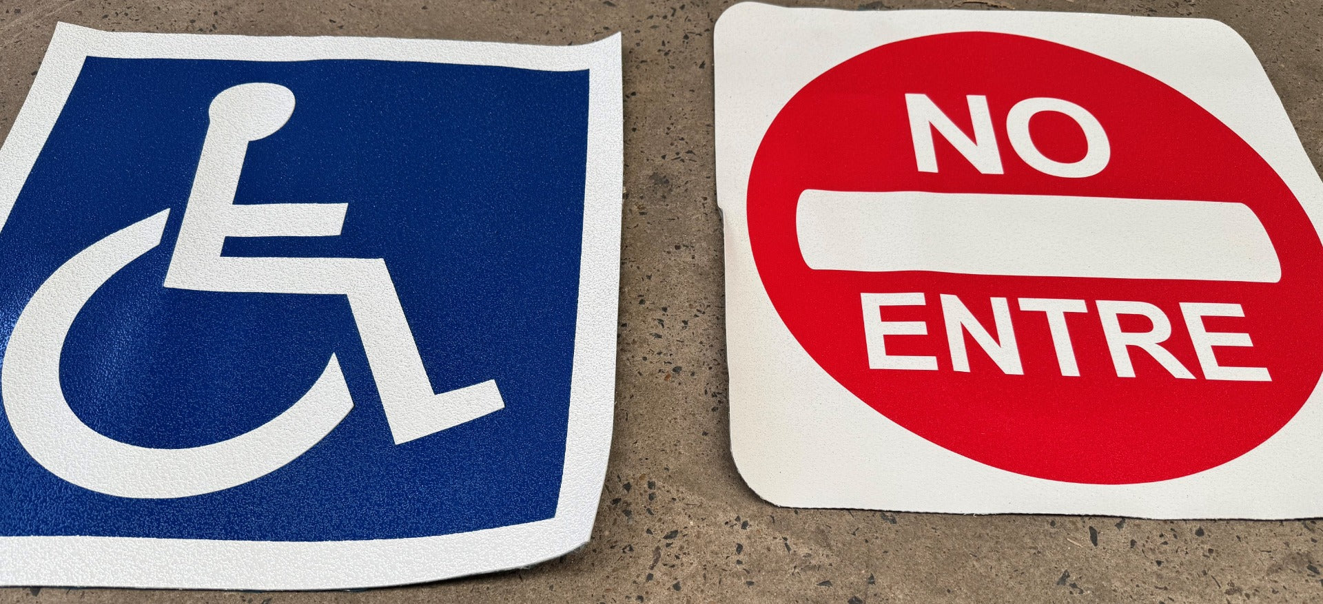 We can custom make wayfinding signs