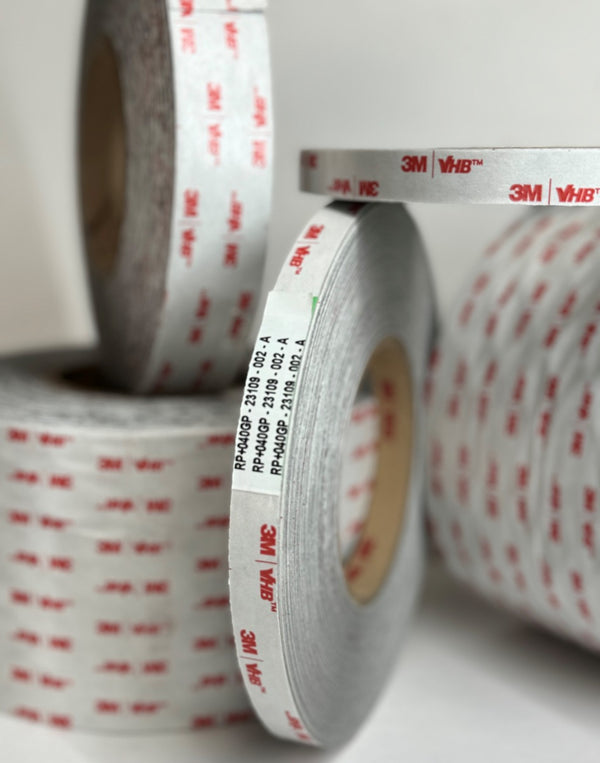 Pvc Rp Tapes RP+ 040 Grey Double Sided High Bond Tape (0.4mm Thick) – Embossing ...