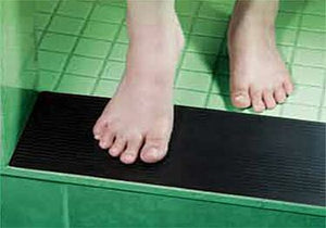 We supply 3M Resilient Safety Walk Tread Tape designed to be used where bare feet will come into contact with it