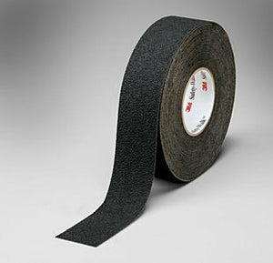 We supply Black Resilient Non Slip Tape for use where it may come into contact with bare feet to prevent grazes
