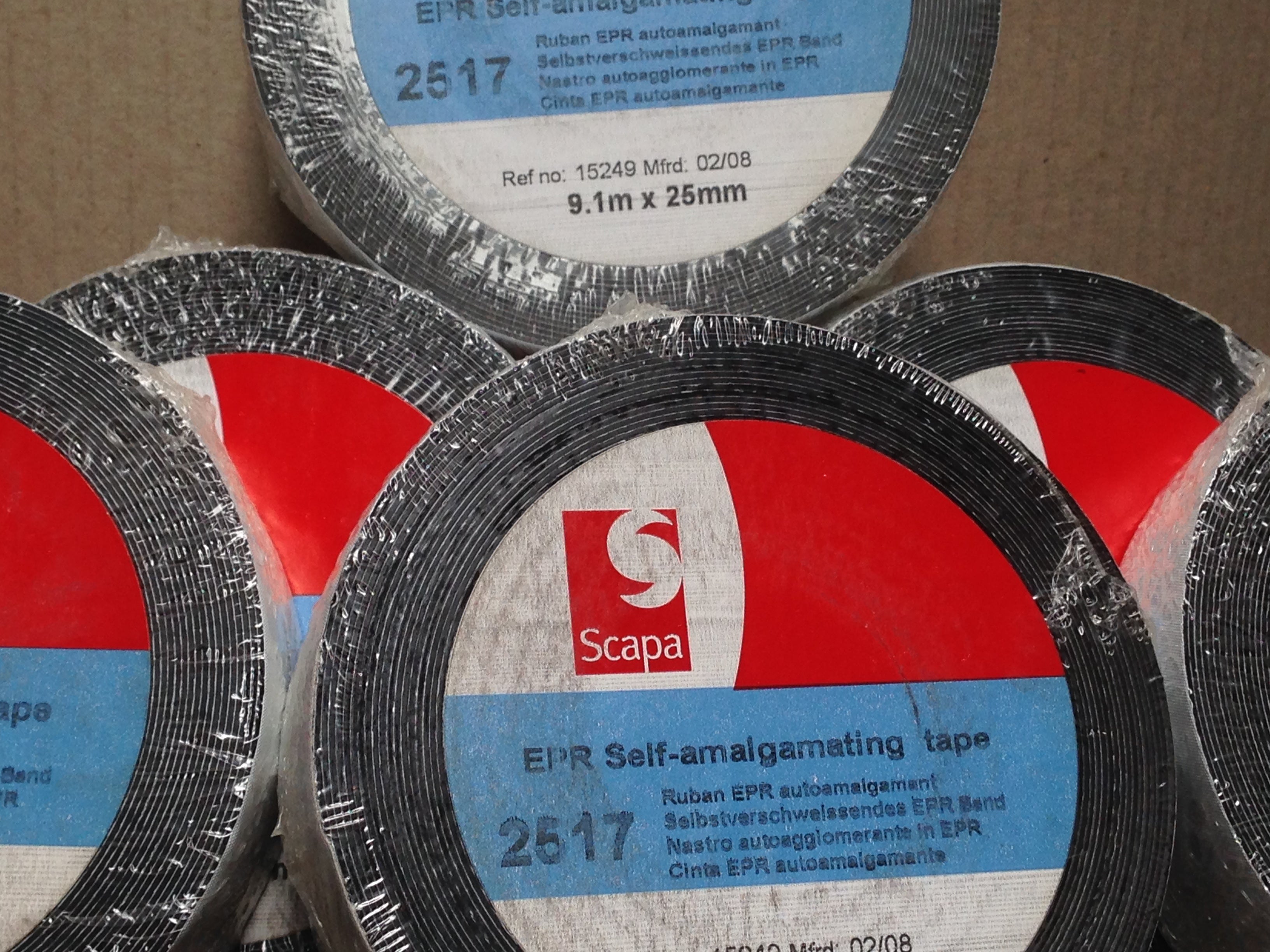 We Supply Scapa 2517 Self Fusing tape Australia Wide