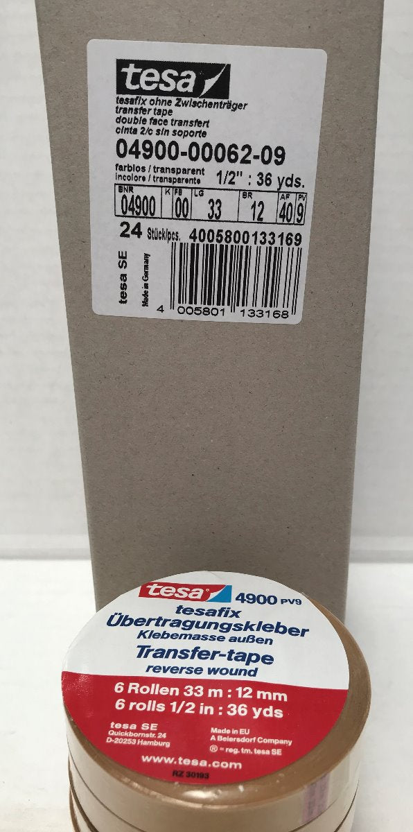 Tesa Double Sided Transfer Tape is designed to be used in adhesive transfer tape guns (also known as ATG Guns).
We supply Tesa 4900 Adhesive Transfer Tape to Sydney