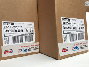 The use of Tesa 4965 double sided tapes on spools significantly extends the working time of machines without the need to stop production for roll replacement. Implementing production with spooled tapes works excellently on extruder-type devices used