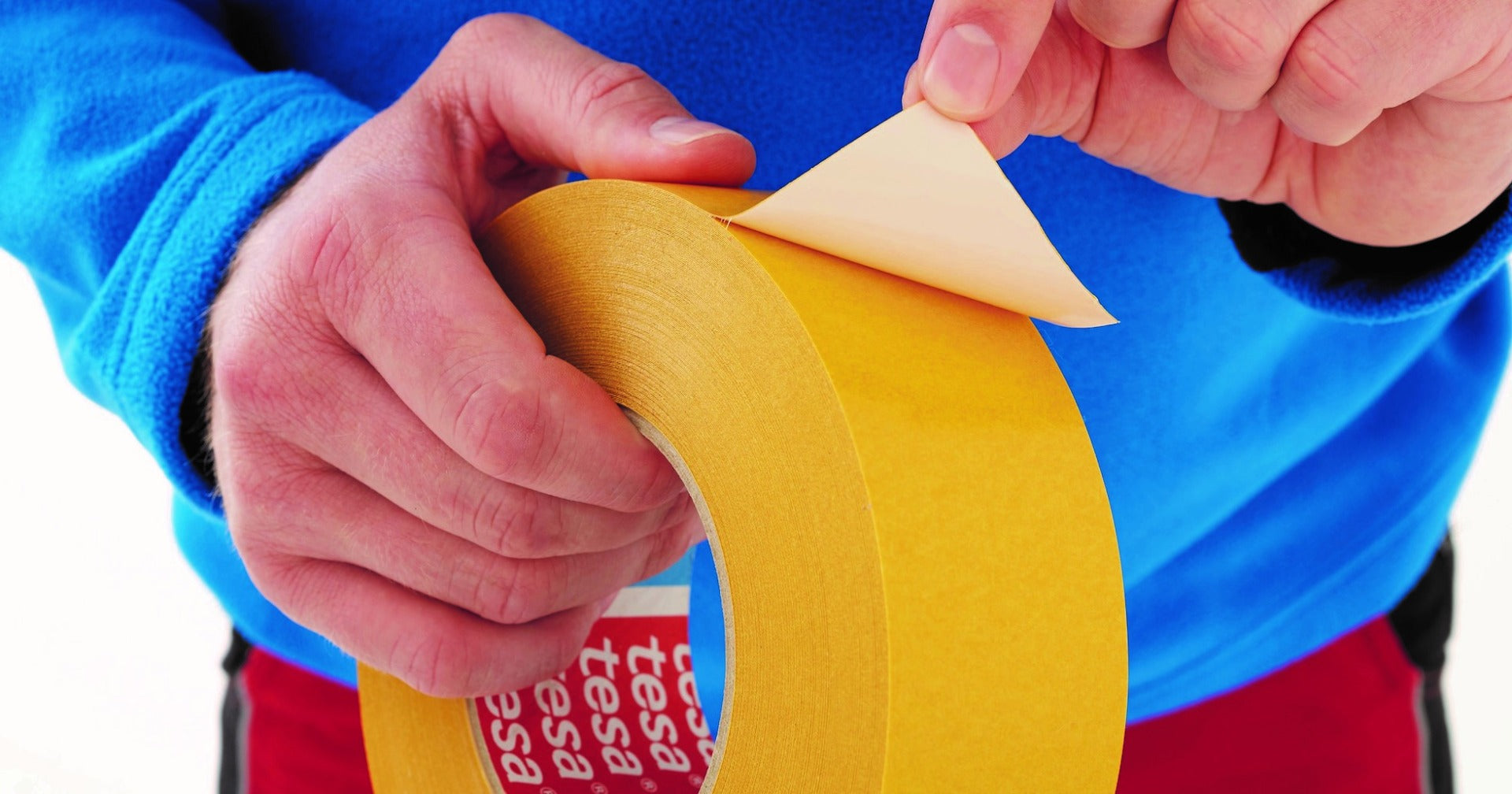 Tesa 4970 D/S Tape ( Double Sided Tape) can be used for mounting decorative POS materials and displays