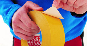 Tesa 4970 D/S Tape ( Double Sided Tape) can be used for mounting decorative POS materials and displays