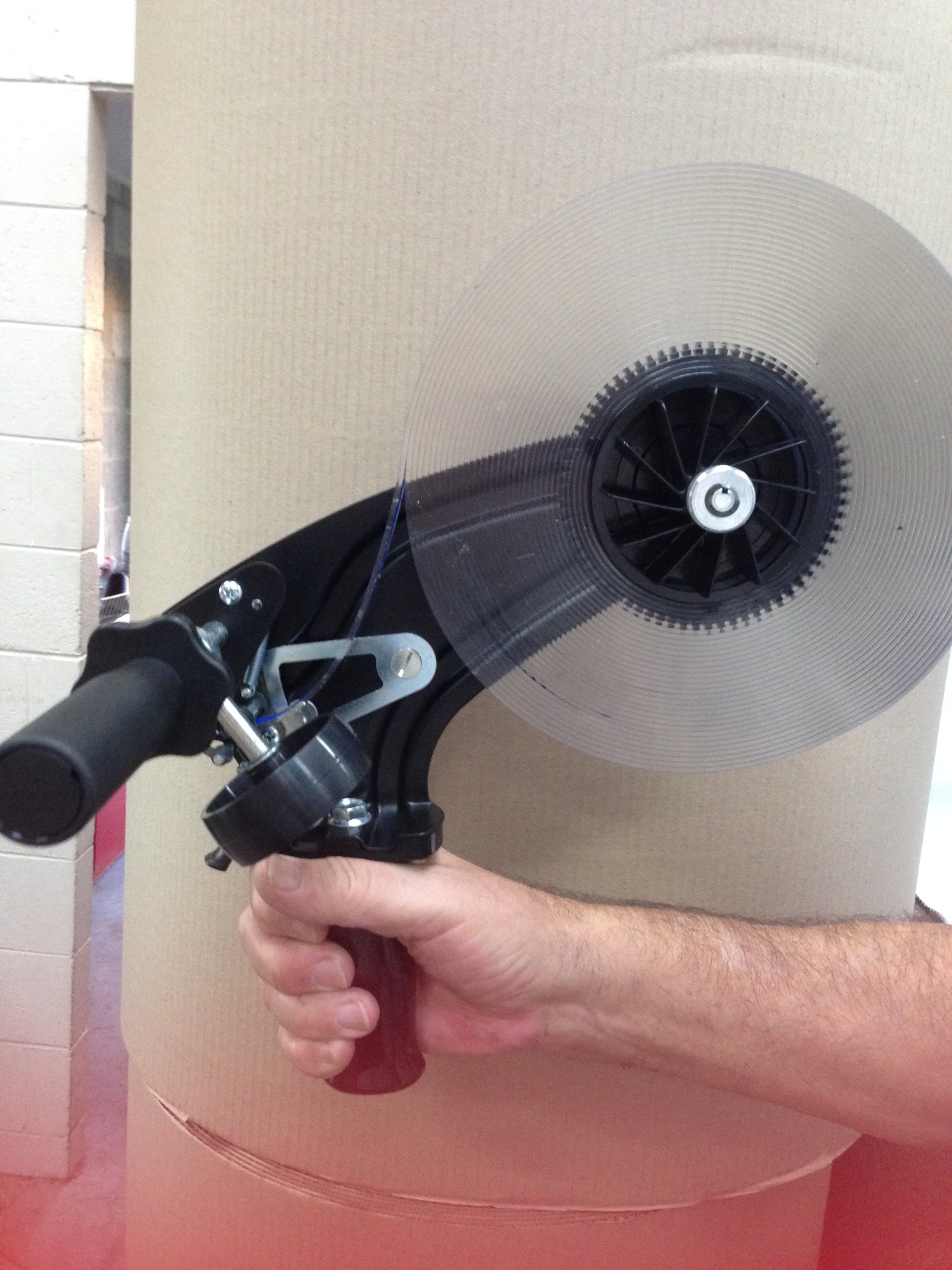 consistent tape application with our foam tape dispenser