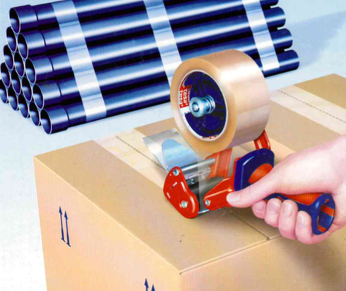 Safety Pistol Grip Dispenser (Tape Gun) with Retractable Blade - Tesa 6400