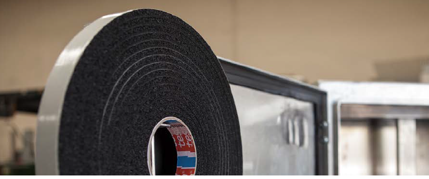 Tesa EPDM UV Resistant Foam Tape (4.8mm Thickness). 
Tesa 61103 has been superseded by Tesa 66704. This Gasket Tape is available Online Here for Australia Wide Delivery