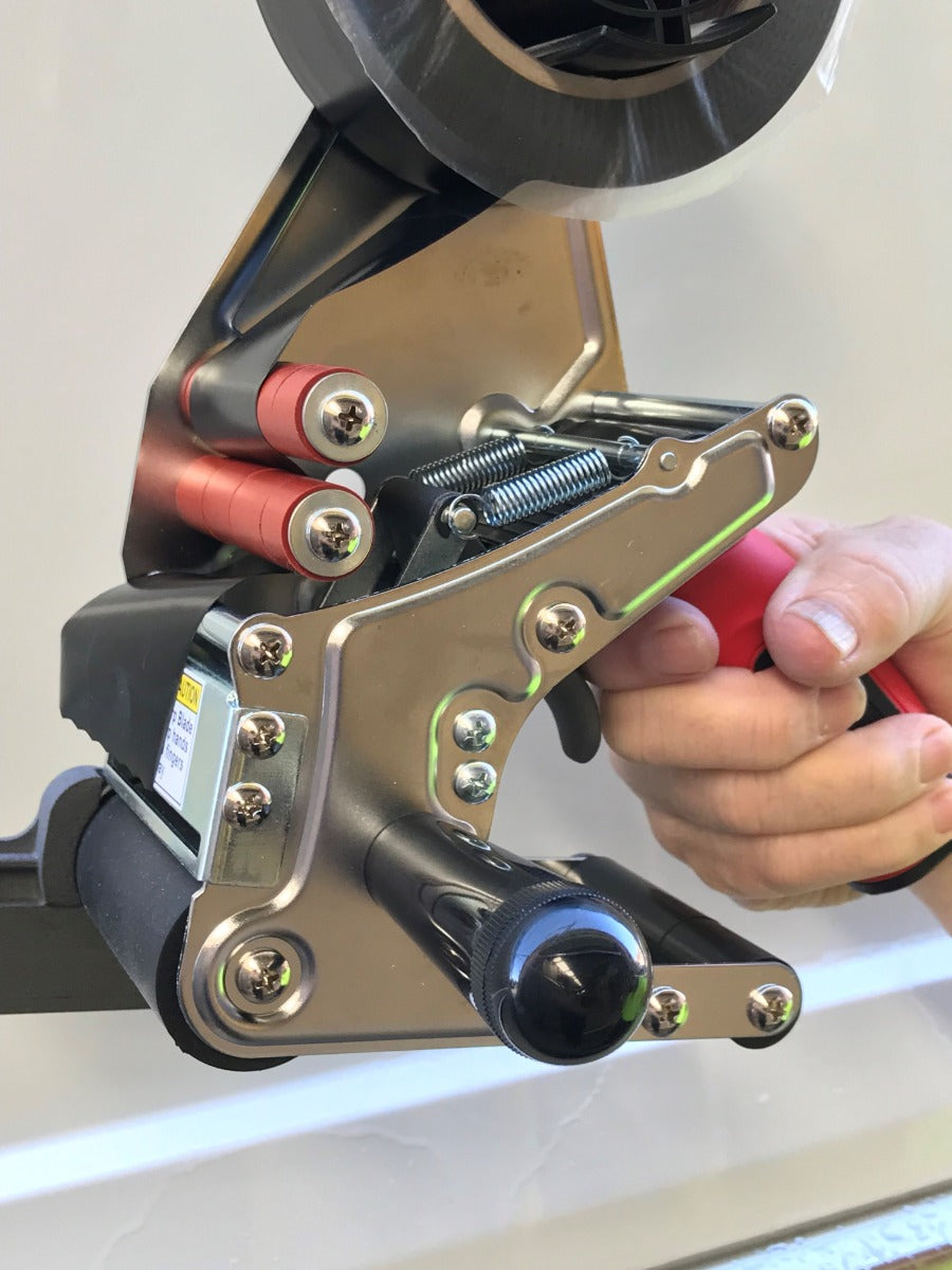 TH 532 Protection Tape Dispenser is designed to apply black protection tape onto aluminium frames