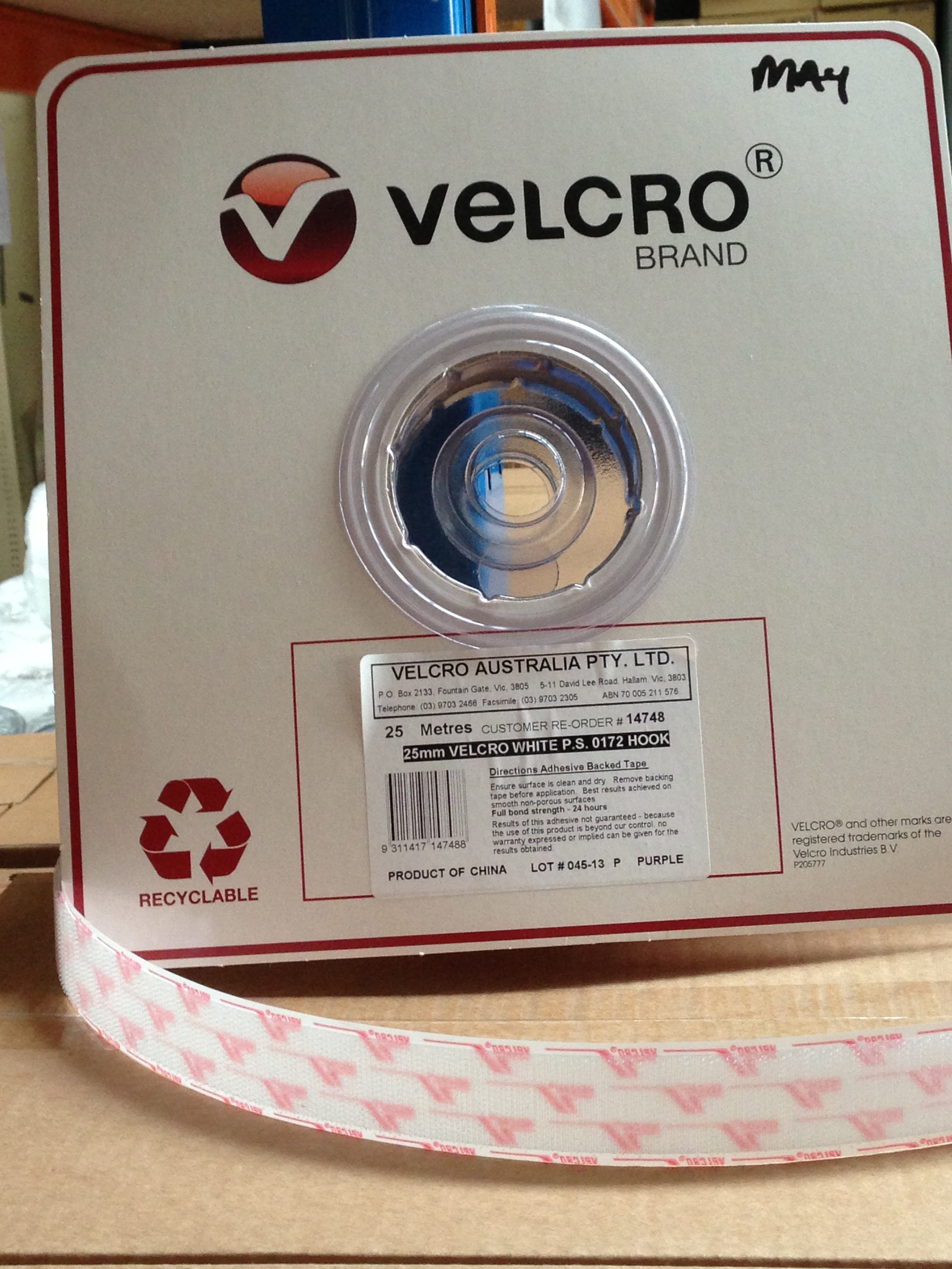 VELCRO® Brand - Adhesive Backed Hook & Loop