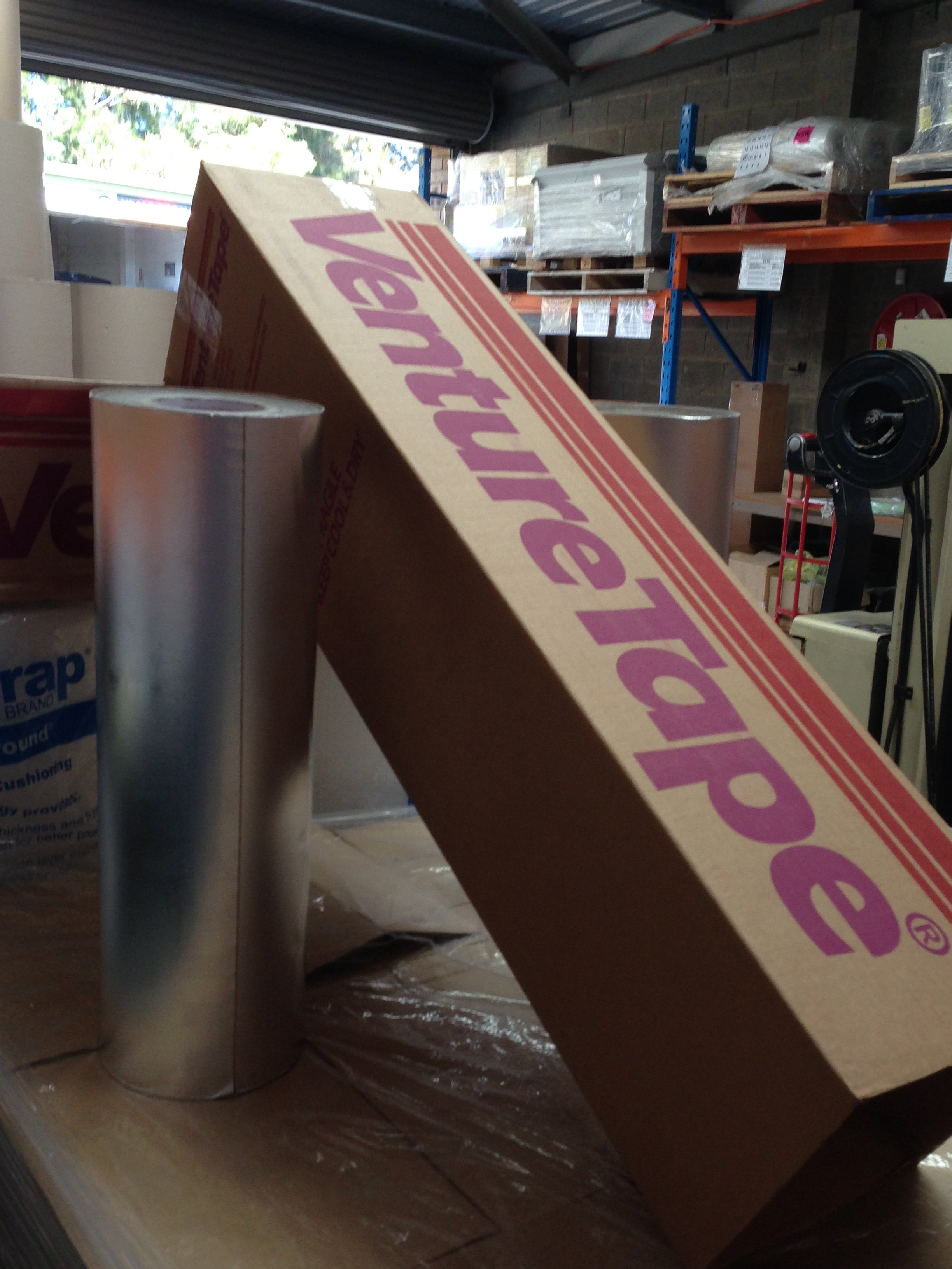 Log of Venture 1579 Insulation Foil Tape