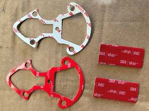 What ever shape or size of 3M's VHB Double Sided Tape you need