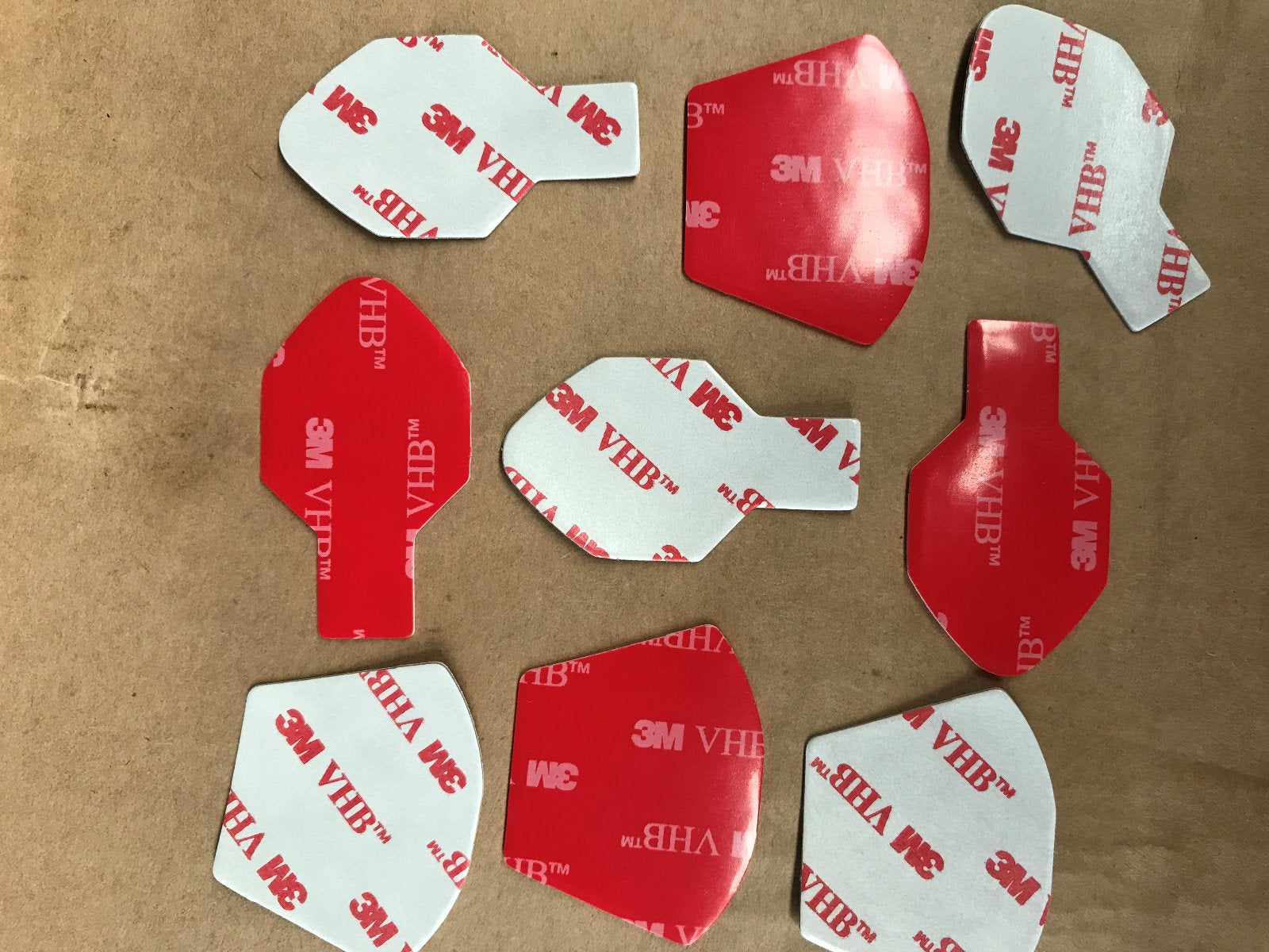 it's 3M VHB Die Cut Tape you'll get. We are the 3M VHB Die Cut Tape experts