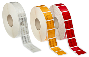 Order 3M - 997s Diamond Grade Flexible Reflective Tape - Segmented Pieces for Truck Curtains Online Here For Australia Wide Delivery