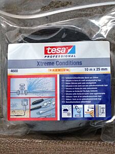 Extreme Conditions Repair Tape ( Repair Tape for wrapping around pipes,cables,hoses, fittings, etc ) - Tesa 4600