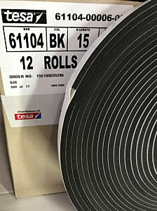 Contact Us for bulk pricing, custom sizing or any other specialised requirements you may have for Tesa 61104 (6.4mm thick) Foam Tapes