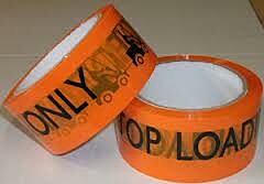 Top Load Only Tape - Orange