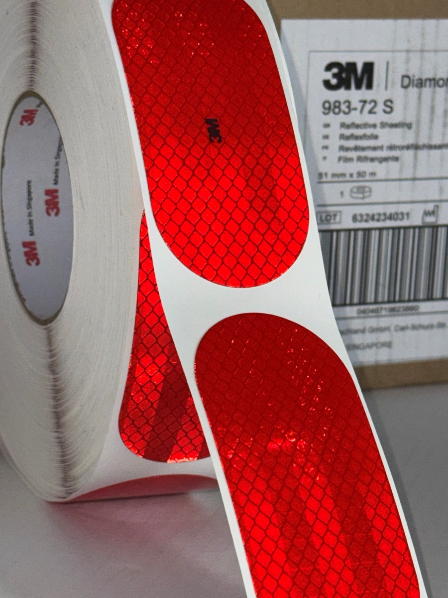 Order 3M Segmented Reflective Tanker Marking Tape / Stickers Online Here For Australia Wide Delivery