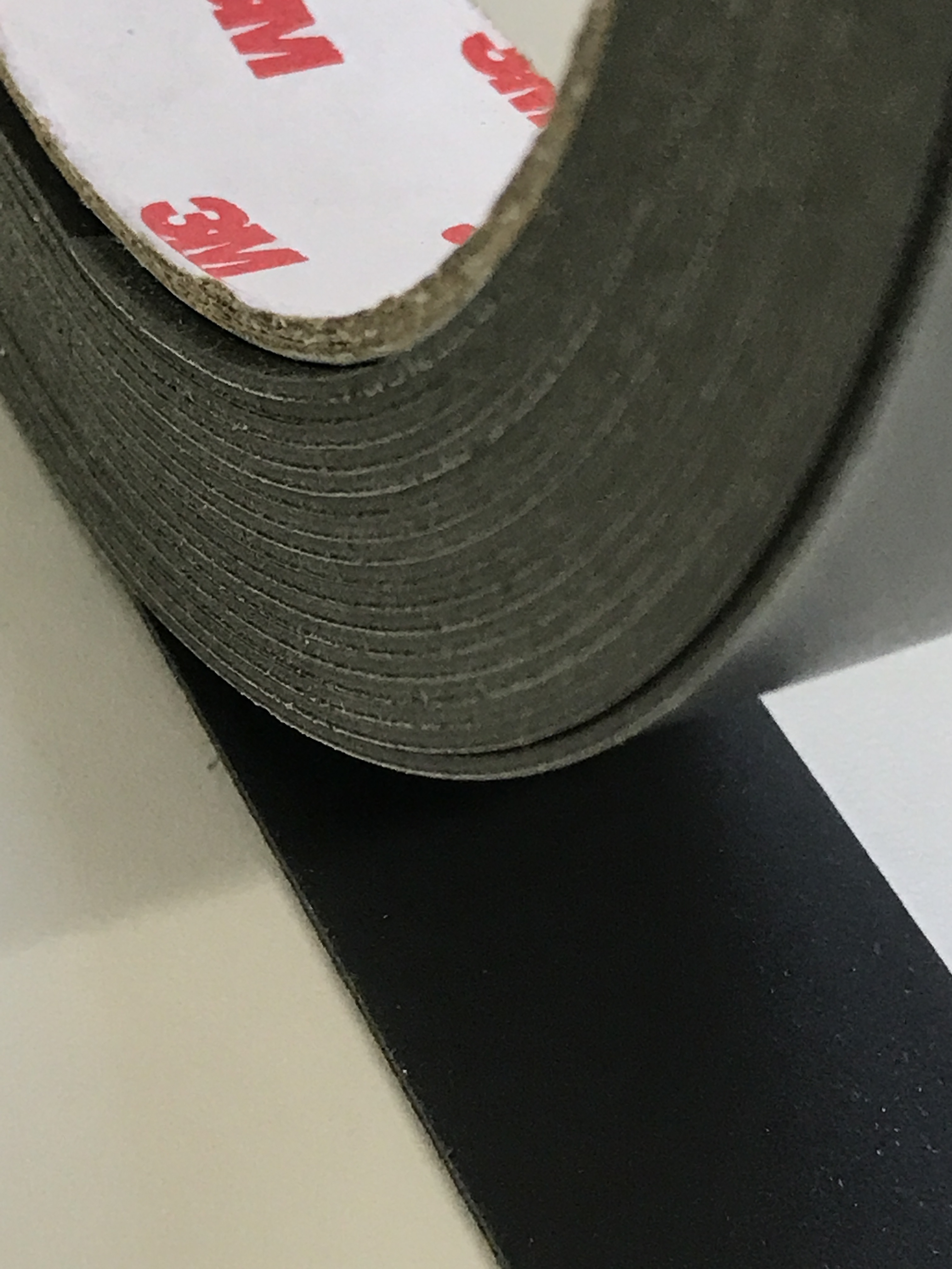 Thin Durable Rubber Tape - Single Sided - 3M