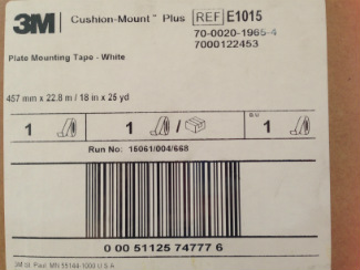 Order 3M 15thou Cushionmount Tape - E1015 Online Here for delivery Australia Wide