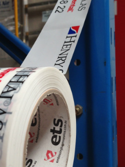Contact ETS for all of YOUR Customised Packing Tape Requirements