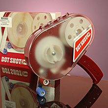 Order YOUR Glue Dot Refill Rolls Online Here to fit into the Dot Shot Pro Glue Dot Dispenser