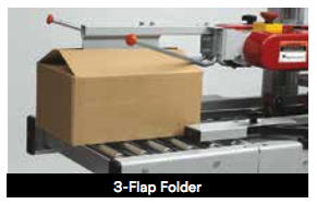 Flap Folding Attachment For Carton Sealing Machines