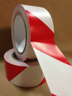 Order Red & White Striped Lane Marking Tape Online Here