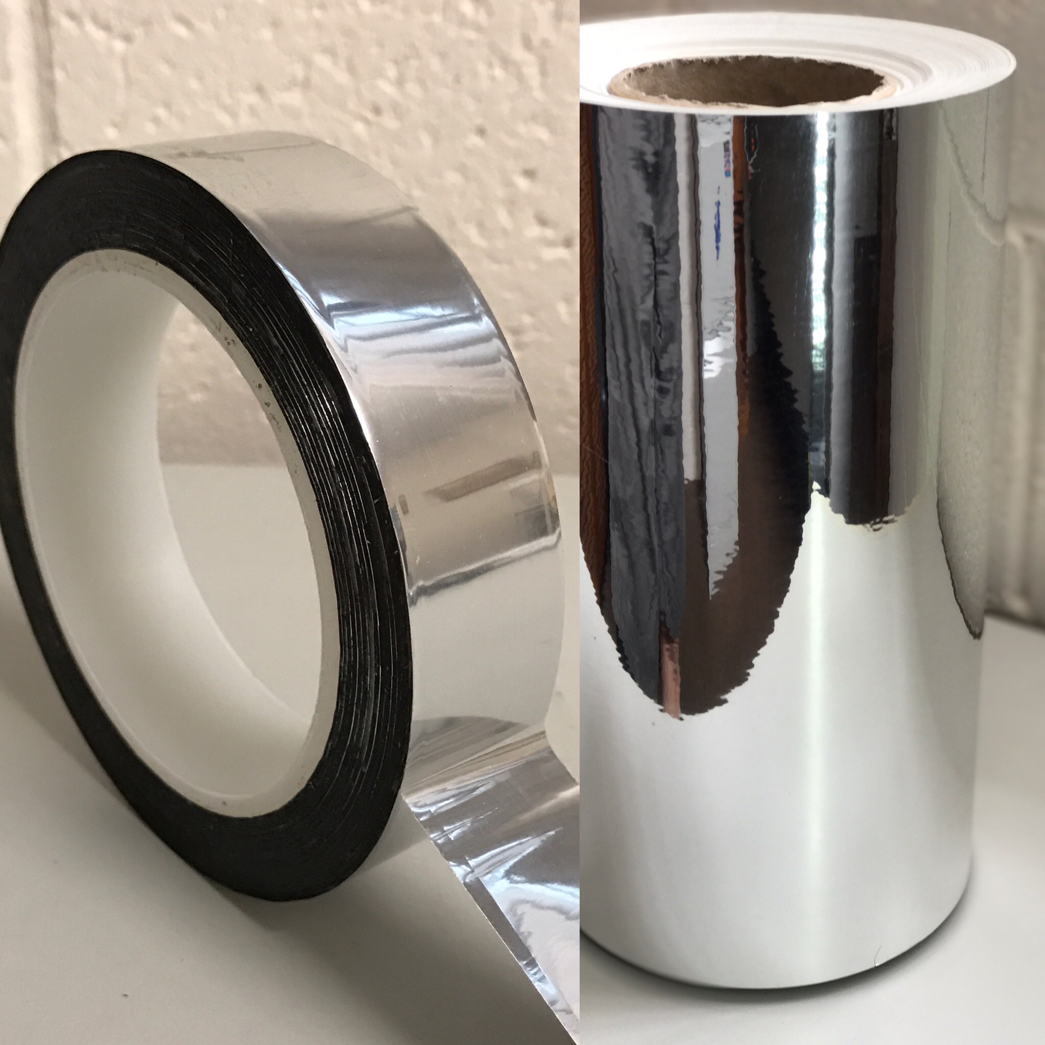 Bediening mogelijk fluweel T Silver - Metallic (Polyester) Tape