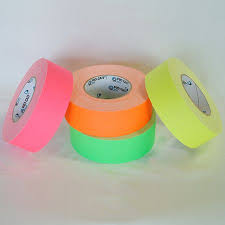 Contact us for all of YOUR Fluro Duct Tape (Fluro Gaffer Tape) requirements