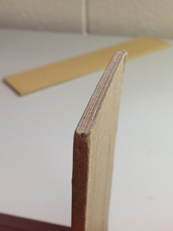 Flat Version of Angle/Corner Board (Compressed Cardboard - Flatboard)