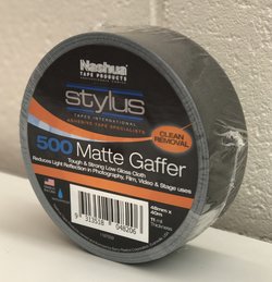 Matte Black Gaffer Tape (Nashua Brand)