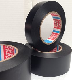 Tesa PVC Protection Tape - Black - Tesa 51485