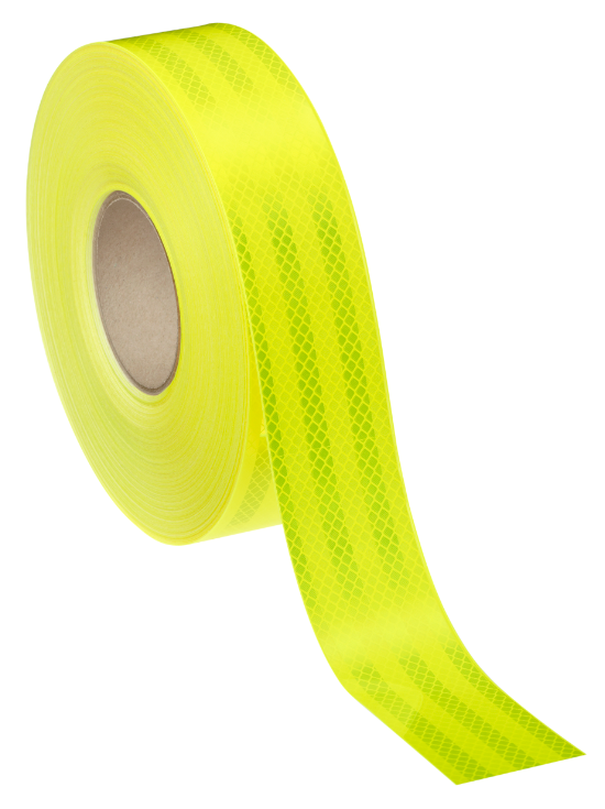 3M 983 Series Fluro Yellow Reflective Tape (Diamond Grade) designed for use on Truck & Trailers