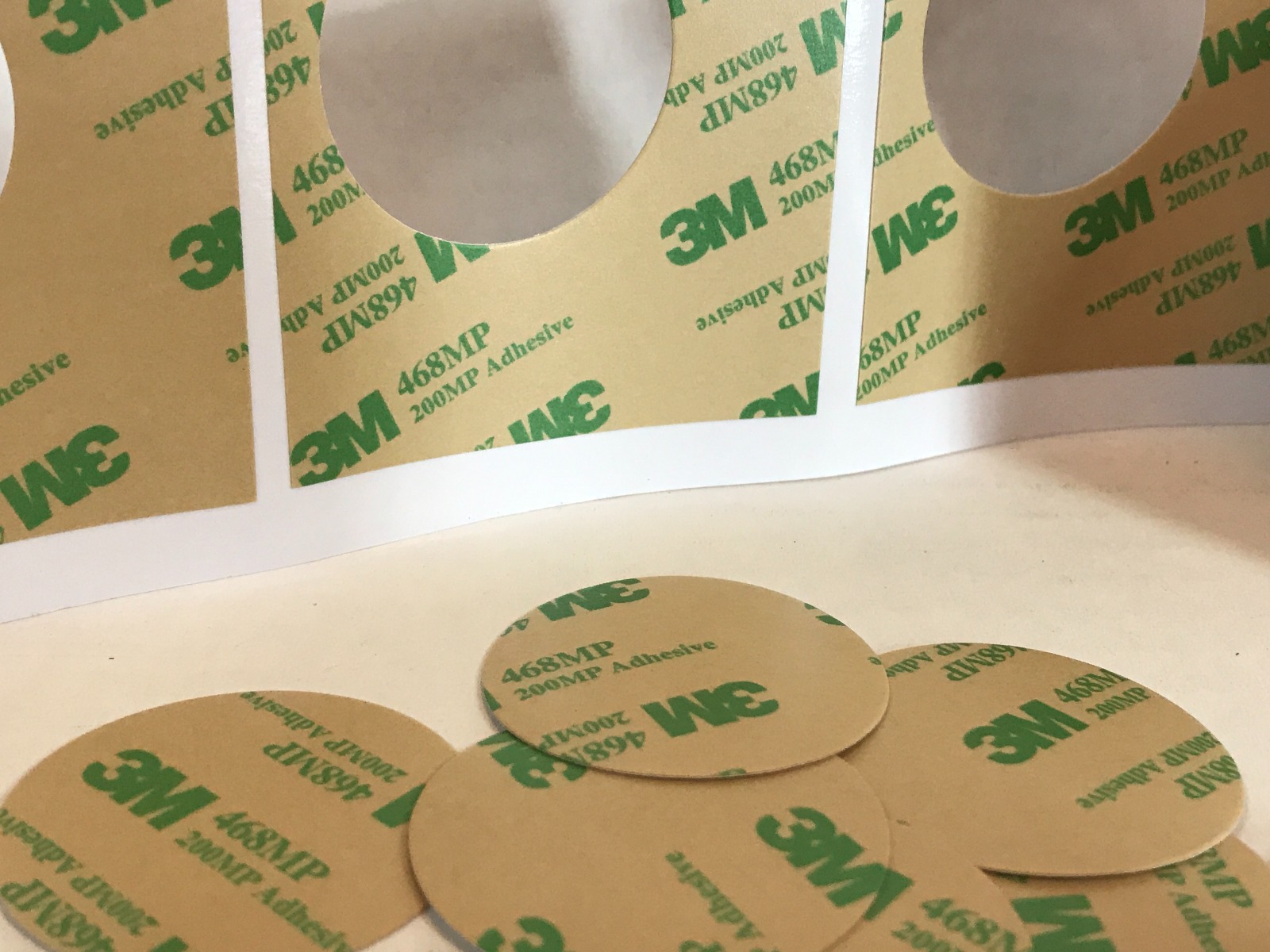 We Die Cut 3M Adhesive Transfer Tapes (including 468 + 467) to your specifications