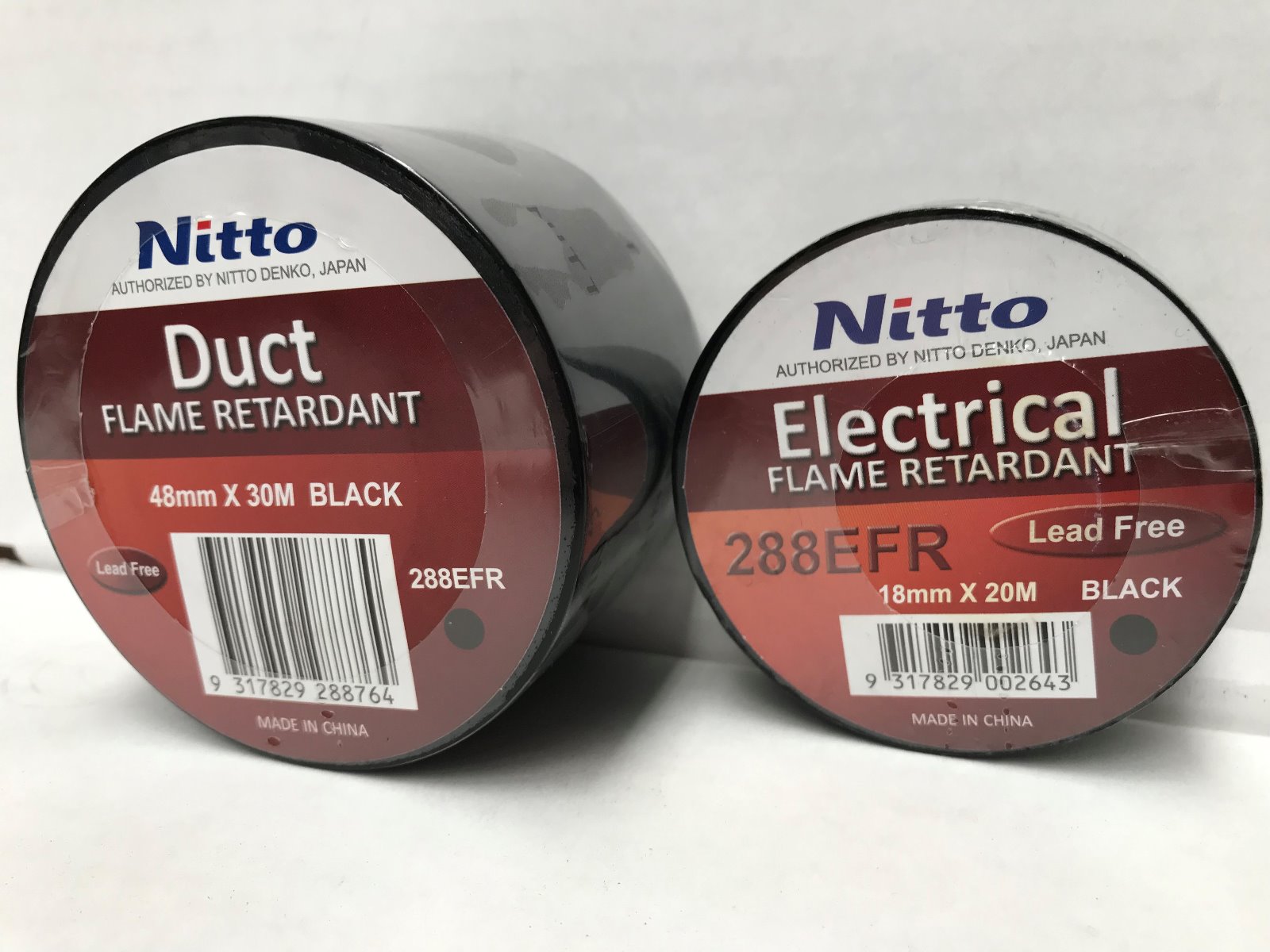 Nitto 288EFR Flame Retardant Electrical Tape & Duct Tape