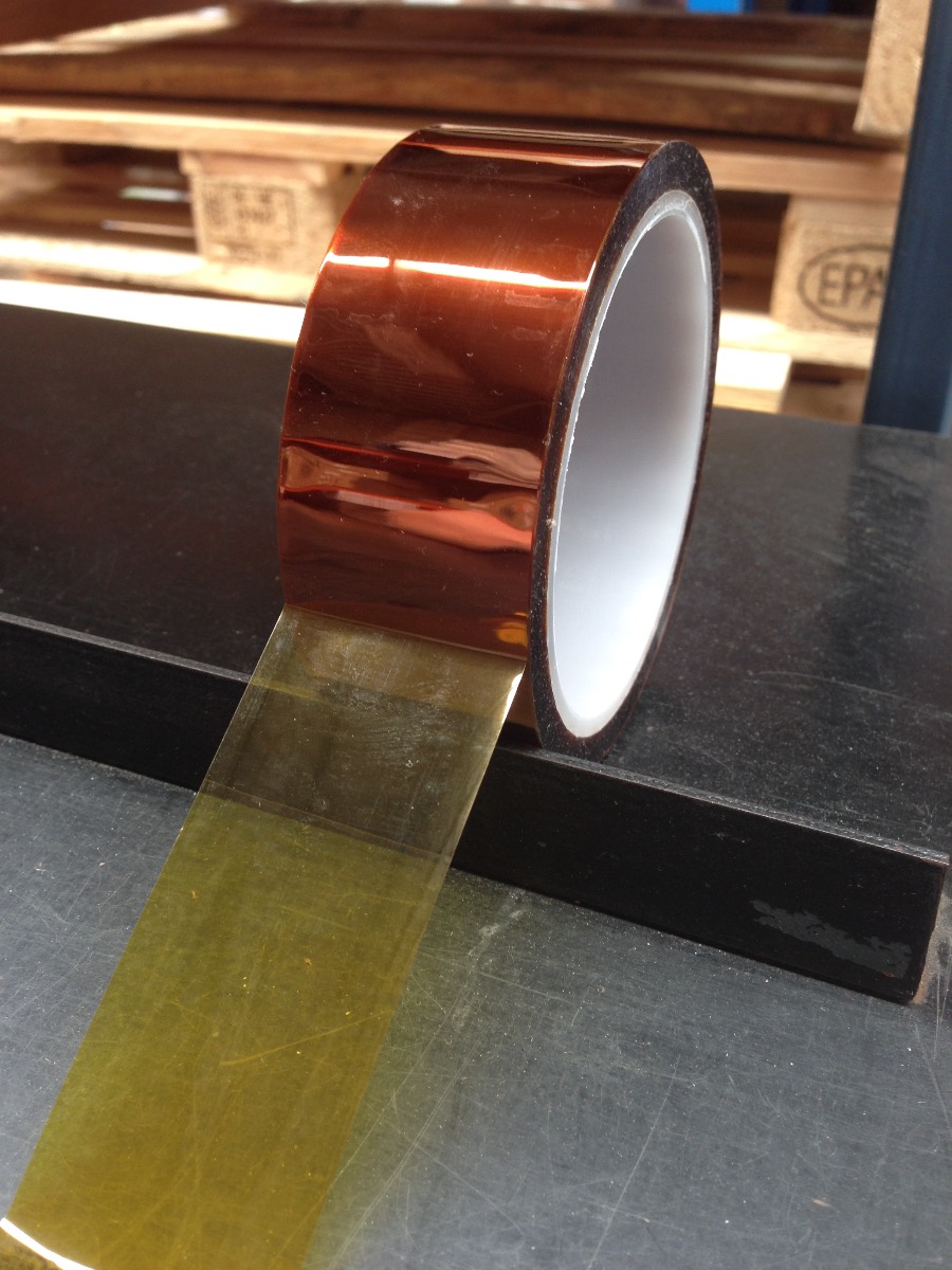 Clear "Yellow/Gold" Polyamide High Temperature Tape