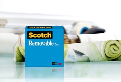 Scotch 811 Removable Office Tape (Blue Packaged)